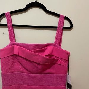 NWT MISSONI pink strappy dress size M